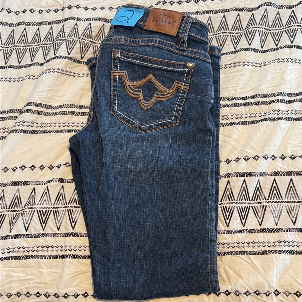 Shyanne Dark Blue Bootcut Jeans